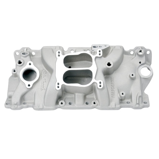 [EDL-3706] Edelbrock 3706: Performer Small Block Chevy EGR Intake Manifold for 1987-95 Cast Iron Heads