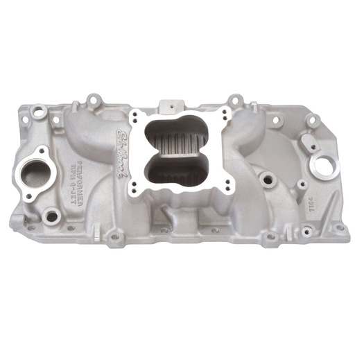 [EDL-7164] Edelbrock 7164: Performer RPM Q-Jet Intake Manifold Big Block Chevy 396-502 (Oval Port)