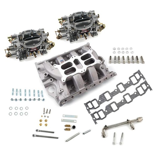 [EDL-2036] Edelbrock 2036: RPM Dual-Quad Manifold and Carburetor Kit for Ford FE 390-428