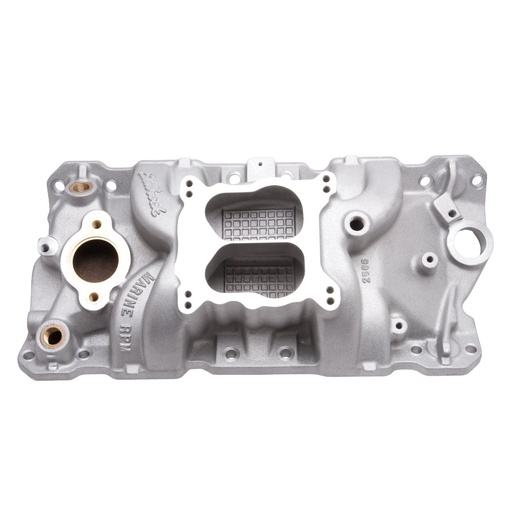 [EDL-2506] Edelbrock 2506: Performer RPM Marine Intake Manifold 1987-95 Small Block Chevy