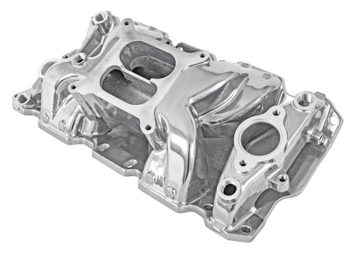 [PFS-52025] Professional Products 52025: 52025 Crosswind Intake Manifold for 1955-1995 Small Block Chevy, 1500-6500 RPM Range [Polished]