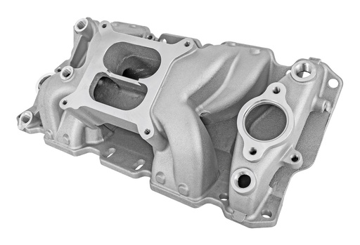 [PFS-52026] Professional Products 52026: 52026 Crosswind Intake Manifold for 1957-1995 Small Block Chevy, 1500-6500 RPM Range [Satin]