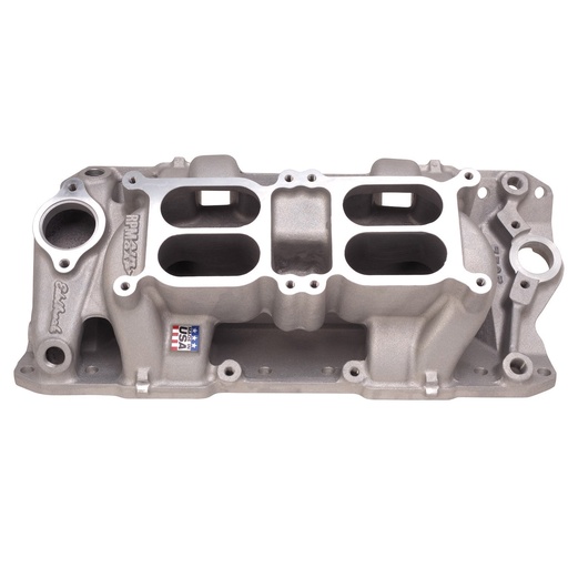 [EDL-7525] Edelbrock 7525: Performer RPM Air Gap Intake Manifold Intake Manifold Dual Quad, 1500-6500 rpm