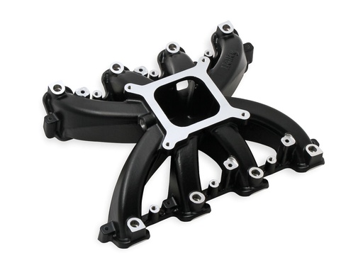 [HLY-300-136BK] Holley 300-136BK: 300-136BK Single Plane Mid-Rise EFI Intake Manifold GM LS3/L92 Rectangle Port