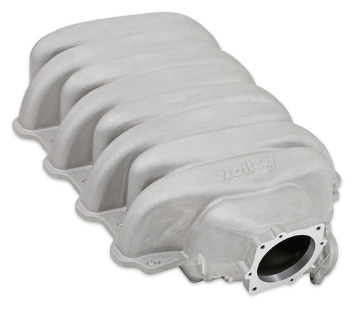 [HLY-300-900] Holley 300-900: 300-900 Low-Profile Intake Manifold - Godzilla - Natural Finish