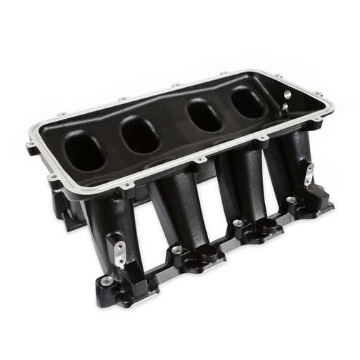 [HLY-300-226BK] Holley 300-226BK: 300-226BK Hi-Ram Lower Manifold - GM LS1/LS2/LS6-Black