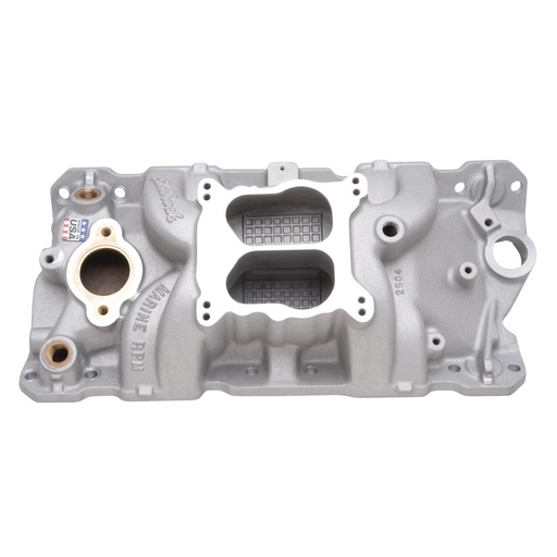 [EDL-2504] Edelbrock 2504: Performer RPM Marine Intake Manifold 1955-86 Small Block Chevy 262-400