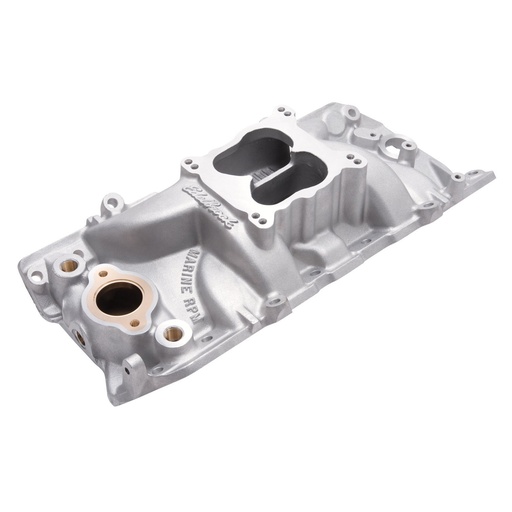 [EDL-2561] Edelbrock 2561: Performer 2-0 Marine Intake Manifold 1975 & Earlier Big Block Chevy With Large Oval-Port Heads
