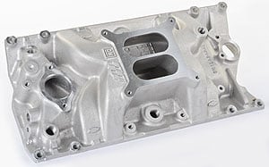 [NAL-12366573] Chevrolet Performance 12366573: Aluminum Intake Manifold Chevy 283-400 with Vortec Cylinder Heads