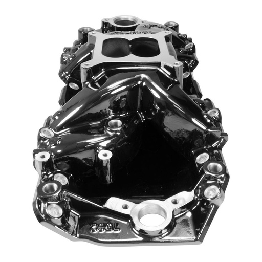 [EDL-7562-BP] Edelbrock 7562-BP: 7562-BP RPM Air-Gap 2-R Intake Manifold for Big-Block Chevy w/Rectangle Ports [Black Plasma Finish]