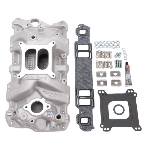 [EDL-2041] Edelbrock 2041: Performer RPM Intake Manifold Installation Kit SB-Chevy 1957-86