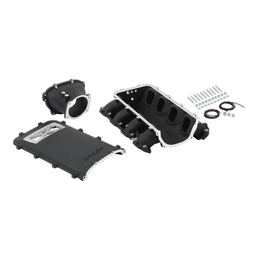 [HLY-300-717BK] Holley 300-717BK: 300-717BK Ultra Lo-Ram Intake Manifold w/Burst Panel for Direct Injected GM Gen V LT Engines (Black)