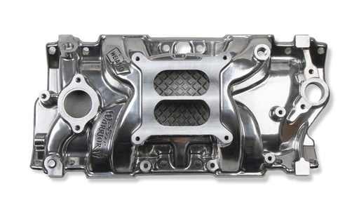 [WND-8170P] Weiand 8170P: Speed Warrior Intake Manifold 1987-95 Chevy 262-400 with Cast Iron Heads