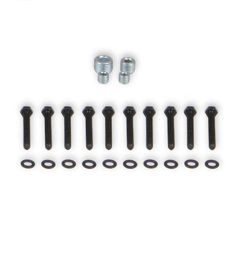 [HLY-508-42] Holley 508-42: 508-42 Hardware Kit For 300-294Bk And 300-295Bk Split Intake-Black