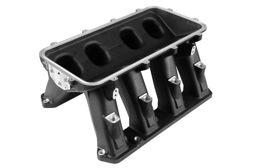 [HLY-300-653BK] Holley 300-653BK: 300-653BK Hi-Ram EFI Intake Manifold Base, Fits 5.7L, 2005-2010 6.1L, and 6.4L Gen III Hemi Engines - Black Ceramic Finish