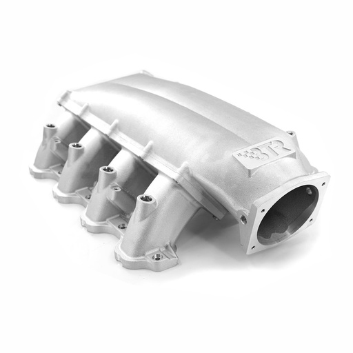 [BTC-TRA-GZ-INJ] Brian Tooley Racing BTR TRA-GZ-INJ: TRA-GZ-INJ Trinity Series Intake Manifold, Ford Godzilla Engines, w/Port Injector Holes [Natural Finish]
