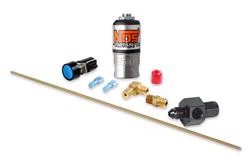 [NOS-16030BNOS] NOS 16030BNOS: Nitrous Purge Valve Kit -4 AN Line [Black Finish]