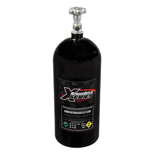 [NXO-22-30140] Nitrous Outlet 22-30140: 22-30140 X-Series 10lb Nitrous Bottle
