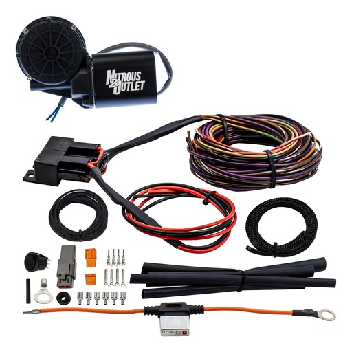 [NXO-00-66000-K] Nitrous Outlet 00-66000-K: 00-66000-K Remote Bottle Opener, Includes Wiring Installation Kit