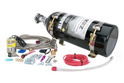 [ZEX-82357] ZEX Nitrous 82357: Black Safe Shot Nitrous Kit