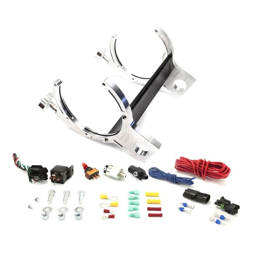 [NXO-00-32055-6] Nitrous Outlet 00-32055-6: 00-32055-6 Billet Bar Mount Automatic Heated Bottle Bracket, 1-1/4 in. Bar/6AN