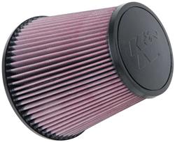 [KNN-RU-1029] K&N RU-1029: RU-1029 Clamp-on Air Filter - Universal - 3.875 in. Flange ID, 7 in. H