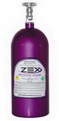 [ZEX-82243] ZEX Nitrous 82243: Race Nitrous Bottle 15 lbs. Purple