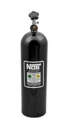 [NOS-14750BNOS] NOS 14750BNOS: Nitrous Bottle 15 lbs. Black Finish