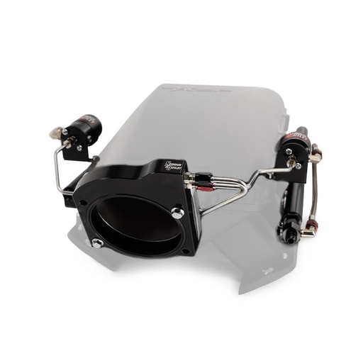 [NXO-0010129TST15] Nitrous Outlet 0010129TST15: 00-10129-TST-15 GM 102 mm Texas Speed Titan LR-T/SR-1/SR-3/SR-7 Intake Hard-Line Plate System, Gas/E85, 5-55psi, 50-200HP, 15lb