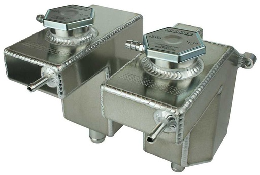 [MOR-43002] Moroso 43002: 43002 Coolant Expansion and Intercooler Tank Kit Fits Select Late-Model Polaris RZR Turbo, Turbo S [Polished Finish]