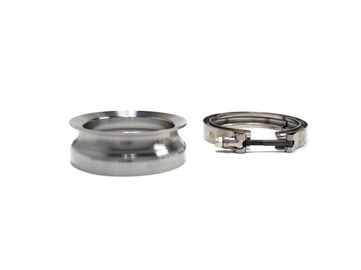 [BTC-BTR47961] Brian Tooley Racing BTR BTR47961: BTR47961 Stainless-Steel Downpipe Flange Kit 4 in. w/Clamp