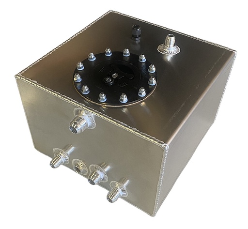 [RCI-2050K] RCI 2050K: 2050K Aluminum Air/Ice Fuel Cooler Tank, 5-Gallon, Natural Finish