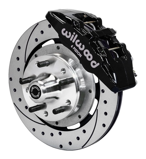 [WIL-140-10510-D] Wilwood 140-10510-D: 140-10510-D DynaPro 6 Big Brake Front Hub Kit 1964-1974 GM Vehicles