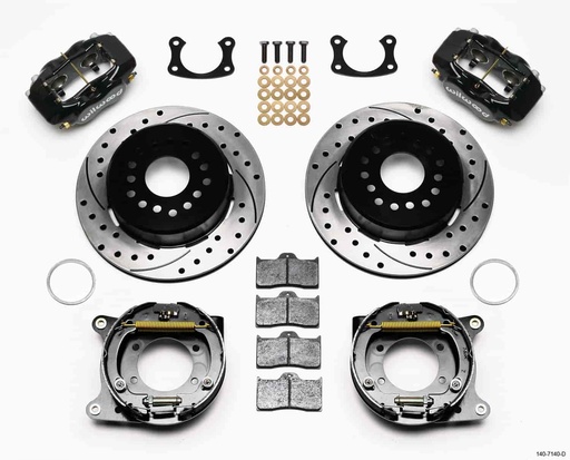 [WIL-140-7140-D] Wilwood 140-7140-D: Forged Dynalite Rear Parking Brake Kit Big Ford New Style