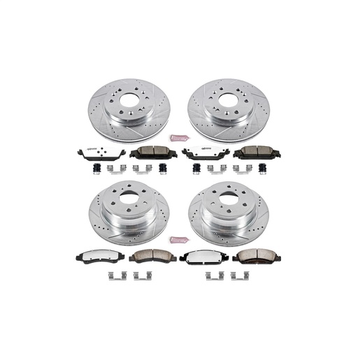 [PWR-K6560-36] Power Stop K6560-36: Z36 Truck and Tow Brake Pads & Rotor Kit