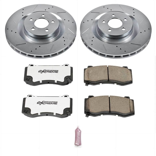 [PWR-K4695-26] Power Stop K4695-26: Z26 Street Warrior 1-Click Brake Kit