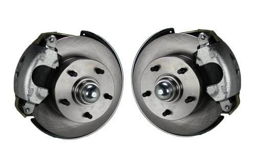 [LEB-FC1002SM] Leed Brakes FC1002SM: GM A/F/X-Body Front Disc Brake Conversion Kit w/Stock Height Spindles