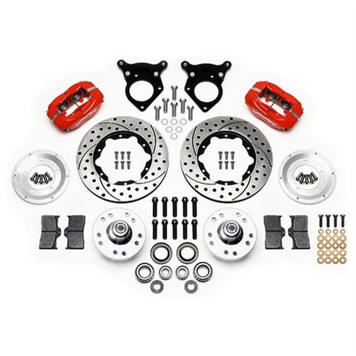 [WIL-140-11018-DR] Wilwood 140-11018-DR: Forged Dynalite Pro Series Front Hub Kit 1984-1993 Ford Vehicles