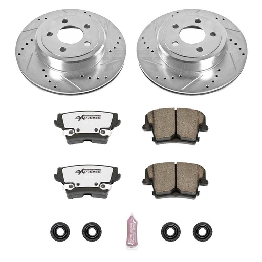 [PWR-K1720-26] Power Stop K1720-26: Z26 Brake Pads & Rotor Kit for Street