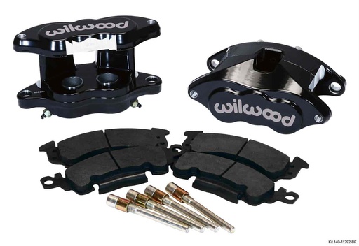 [WIL-140-11292-BK] Wilwood 140-11292-BK: D52 Dual Piston Caliper Kit GM Car Applications