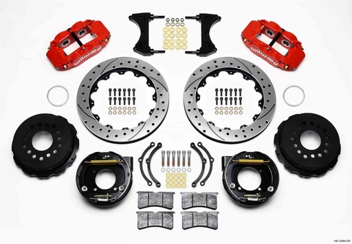 [WIL-140-12964-DR] Wilwood 140-12964-DR: Forged Narrow Superlite 4R Big Brake Rear Parking Brake Kit