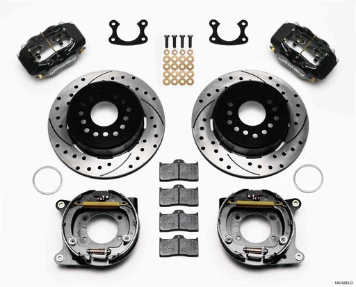 [WIL-140-9282-D] Wilwood 140-9282-D: Forged Dynalite Rear Parking Brake Kit Small Ford
