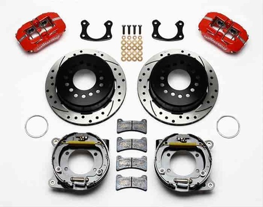 [WIL-140-11403-DR] Wilwood 140-11403-DR: Dynapro Low-Profile Rear Parking Brake Kit Rear End Axle: Small Ford Flange