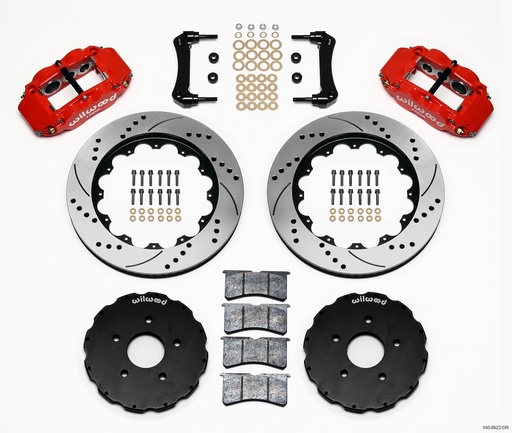 [WIL-140-8922-DR] Wilwood 140-8922-DR: Forged Narrow Superlite 6R Big Brake Kit 2005-2013 Chevy Corvette