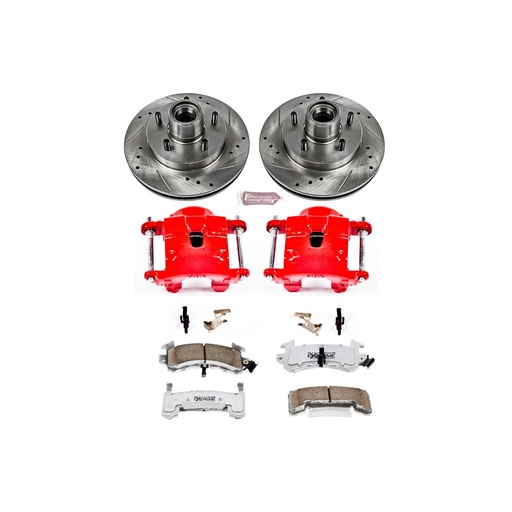 [PWR-KC1482-26] Power Stop KC1482-26: Z26 Extreme Street Warrior 1-Click Brake Kit w/Calipers