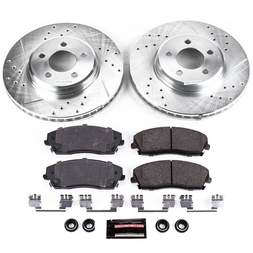 [PWR-K1714] Power Stop K1714: Z23 Evolution Brake Kit for Dodge and Chrysler