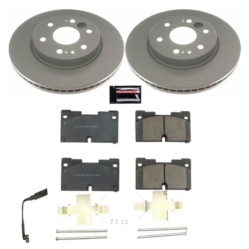 [PWR-CRK8172] Power Stop CRK8172: Z17 COATED BRAKE KIT