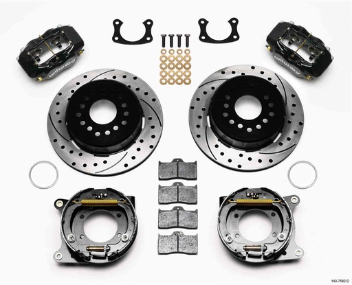 [WIL-140-7582-D] Wilwood 140-7582-D: Forged Dynalite Rear Parking Brake Kit Big Ford New Style