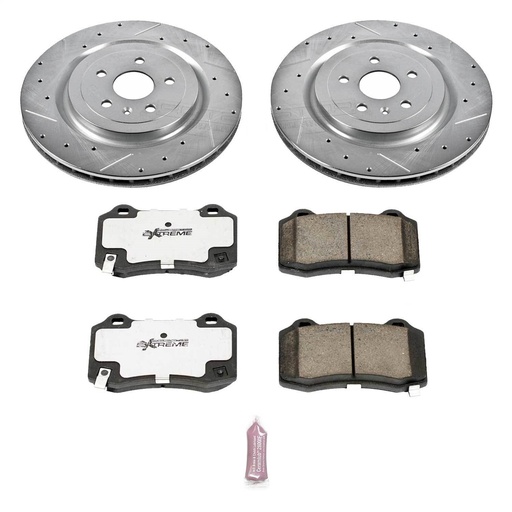 [PWR-K3019-26] Power Stop K3019-26: Z26 Brake Pads & Rotor Kit for Street