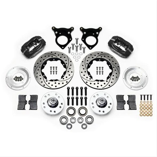 [WIL-140-11018-D] Wilwood 140-11018-D: Forged Dynalite Pro Series Front Hub Kit 1984-1993 Ford Vehicles